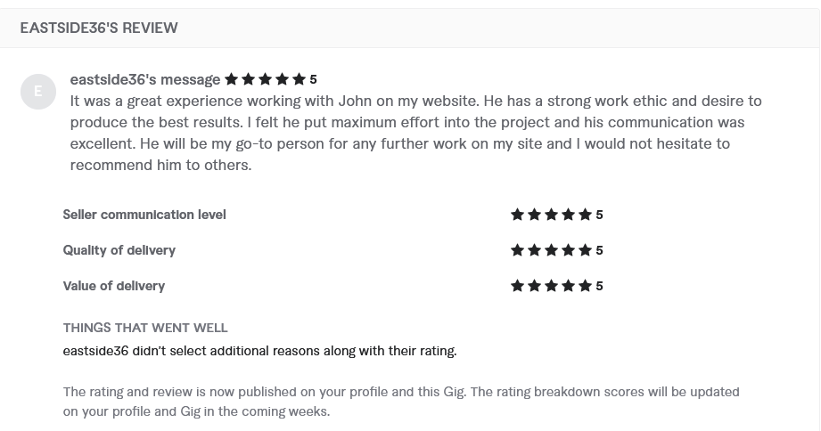 Fiverr review