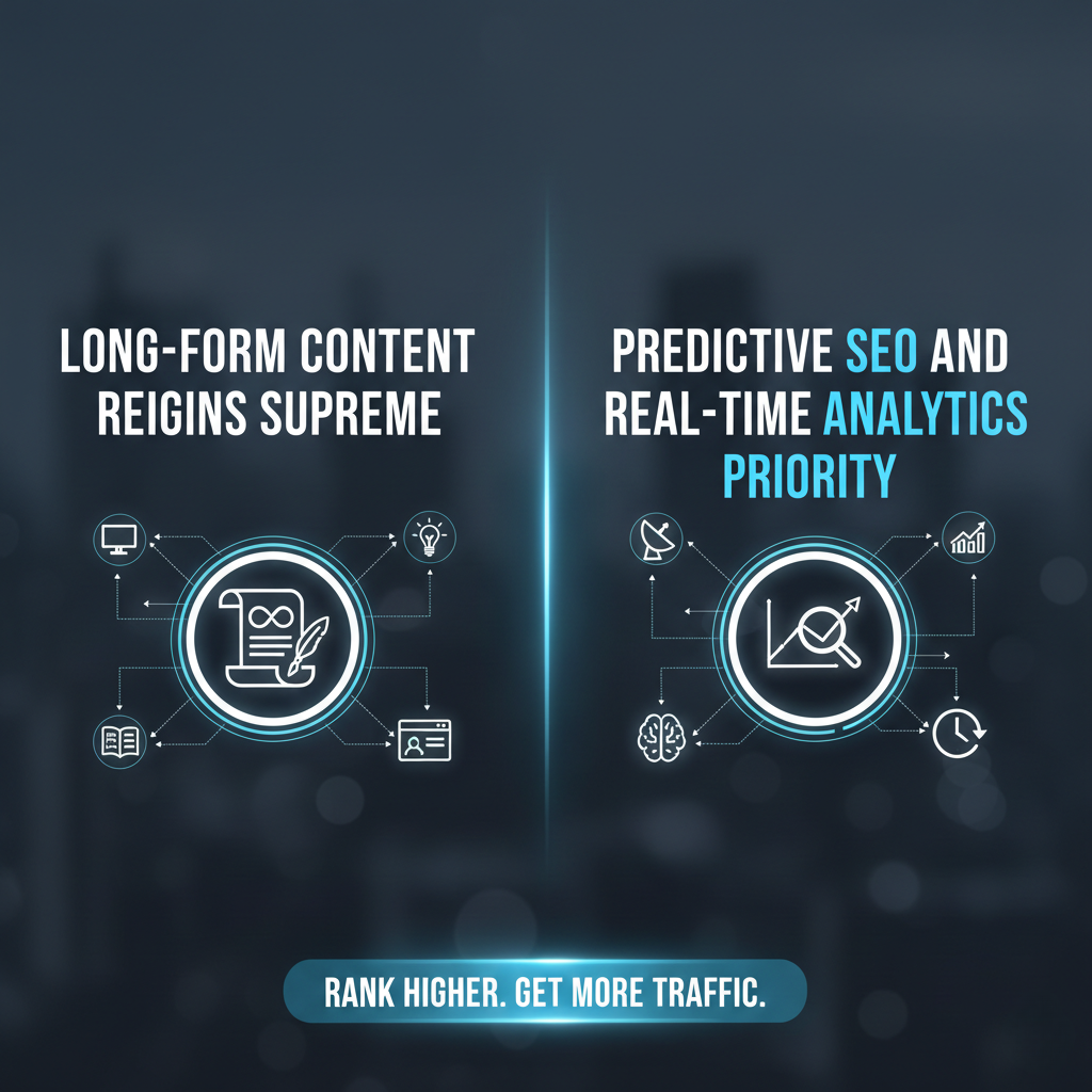 Long-Form Content Reigns Supreme, Predictive SEO and Real-Time Analytics