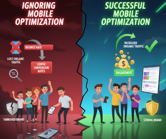 The Consequences of Ignoring Mobile Optimization