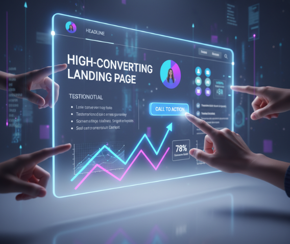 High-Converting Landing Page