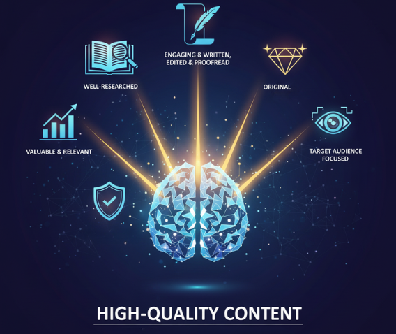 high quality content